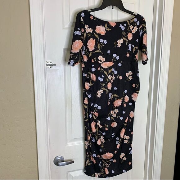 ASOS Floral Maternity Dress Size 6 - Picture 3 of 10